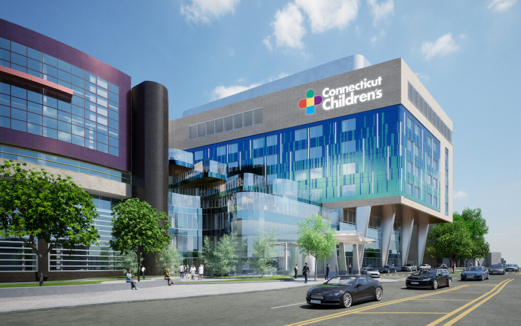 Connecticut Children's Hospital Rendering